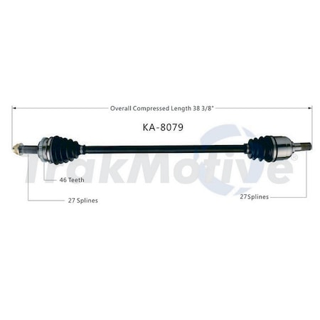 Surtrack Axle Cv Axle Shaft, Ka-8079 KA-8079